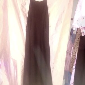 Long black dress